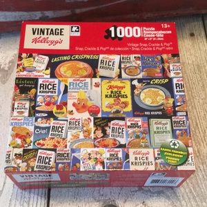 1000 Piece - Kellogg’s Retro (2015) Vintage Snap, Crackle & Pop Puzzle